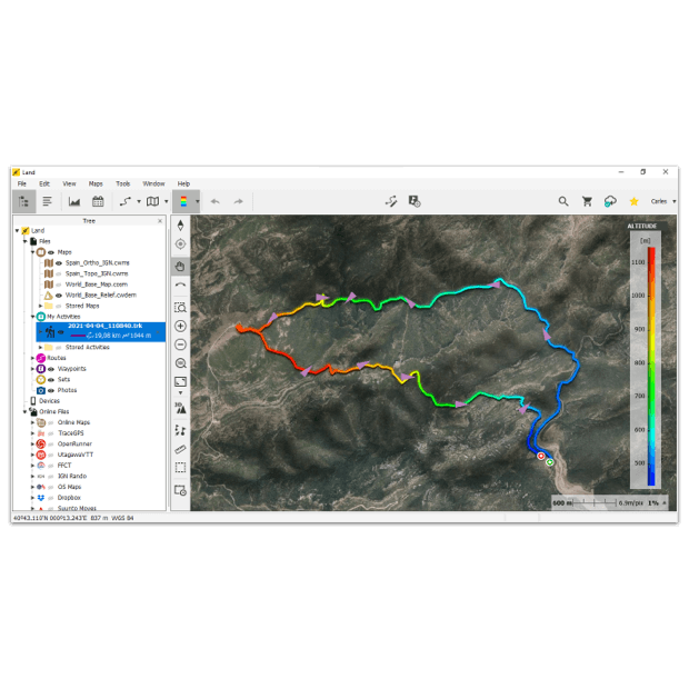 CompeGPS Land de TwoNav, el software para preparar y analizar rutas