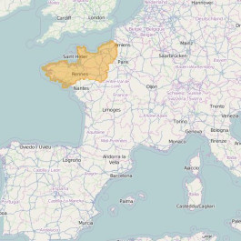 France Topo Zones Normandie Bretagne 12
